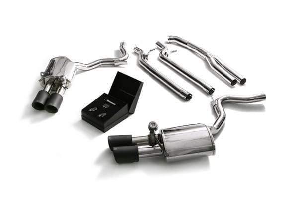 ARMYTRIX Stainless Steel Valvetronic Catback Exhaust System Quad Carbon Tips Porsche 971 Panamera 17-18
