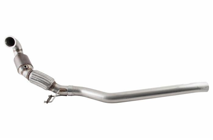 AWE Tuning 3" Downpipe w/ High Flow Cat for Mk7 Golf R / Audi S3 - (NLA)