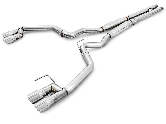 AWE Tuning S550 Ford Mustang GT Quad Tip Exhaust Suite ('15-'17)