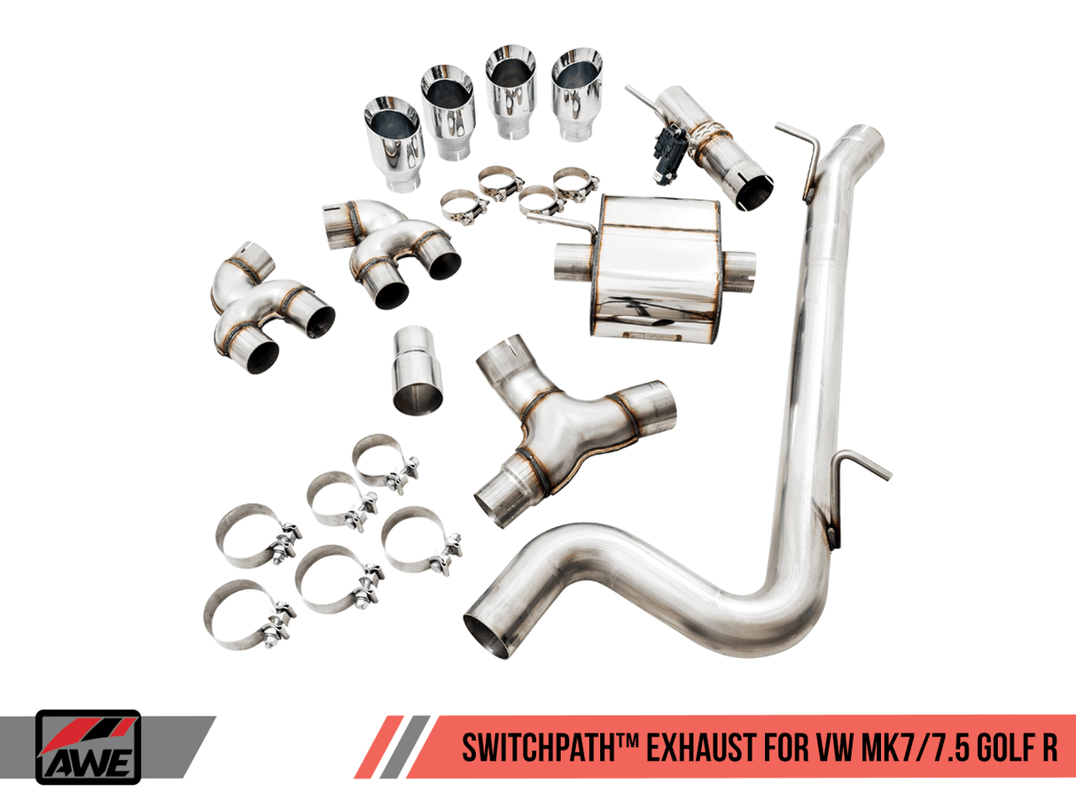AWE Tuning Mk7.5 Golf R Exhaust System