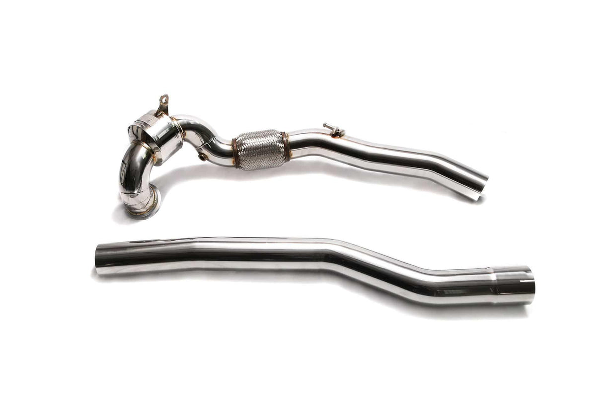 ARMYTRIX Sport Cat-Pipe with 200 CSPI Catalytic Converters | Secondary Downpipe Audi S3 8V | VW Golf R MK7