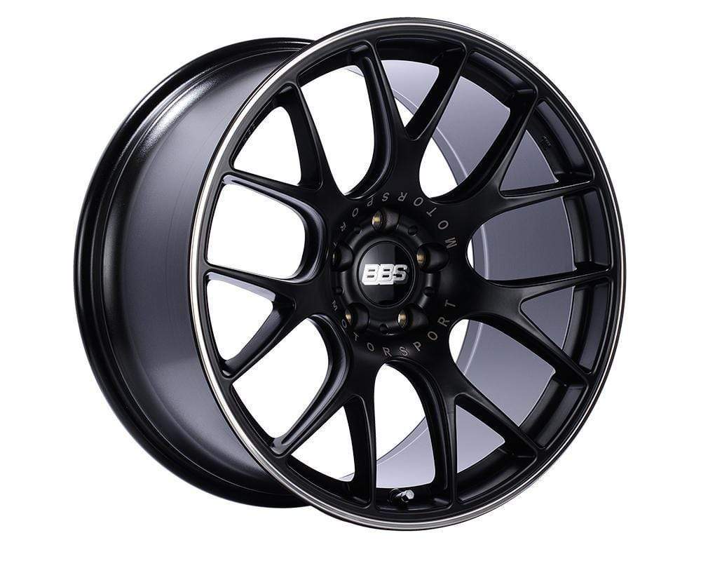 BBS CH-R Wheel w/ Black Center and Polished Rim 5x112 18"