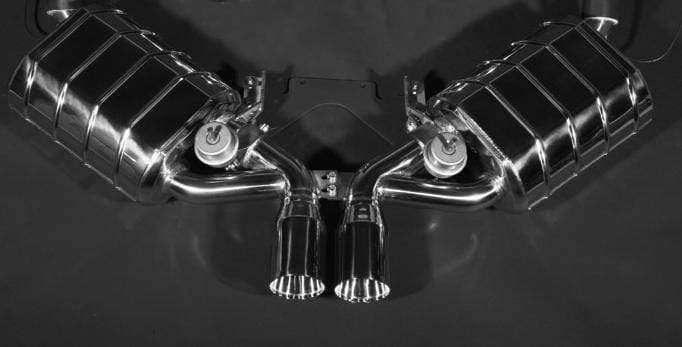Porsche 987 Boxster (before 2009) Valved Exhaust System Cat Back (Incl. Remote)