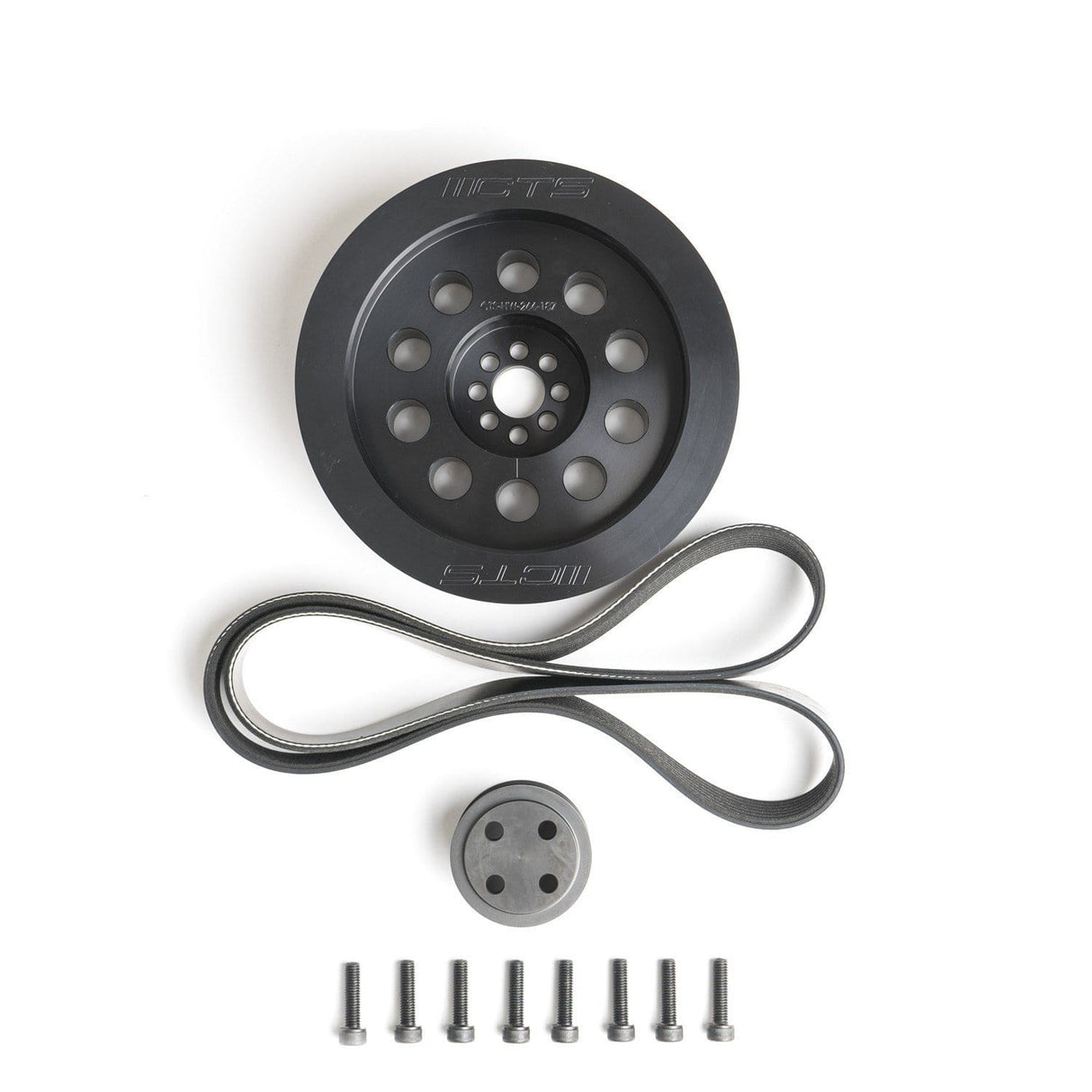 CTS Turbo Dual Pulley Upgrade Kit (Bolt-On, 192mm) | Audi 3.0T V6