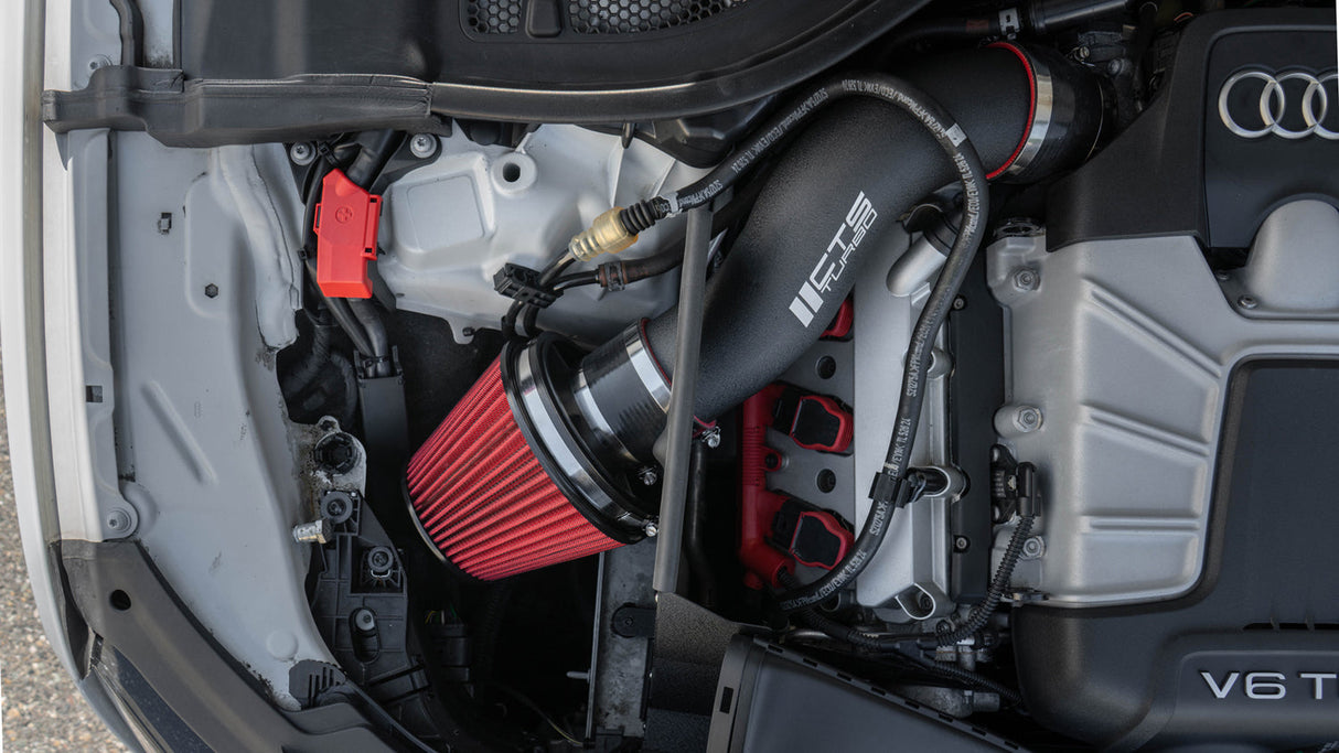 CTS Turbo Air Intake System (True 3.5" Velocity Stack) - Audi / C7 / C7.5 / A6 / A7 / 3.0T