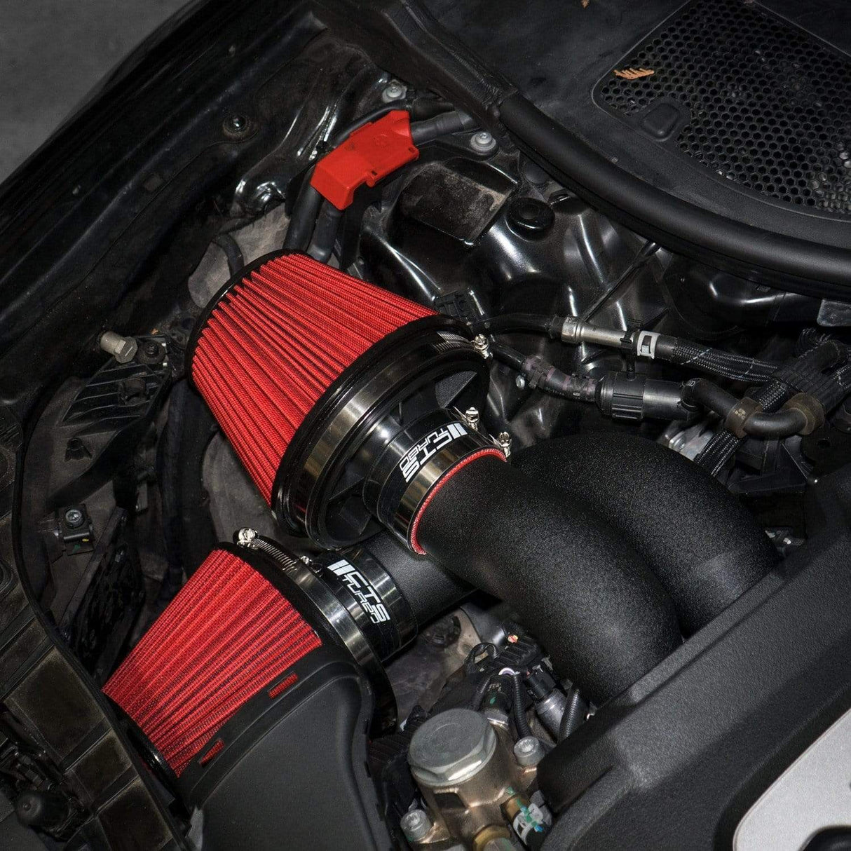 CTS Turbo Dual 3" Intake Kit w/ 6" Velocity Stack | Audi C7 S6/S7/RS7