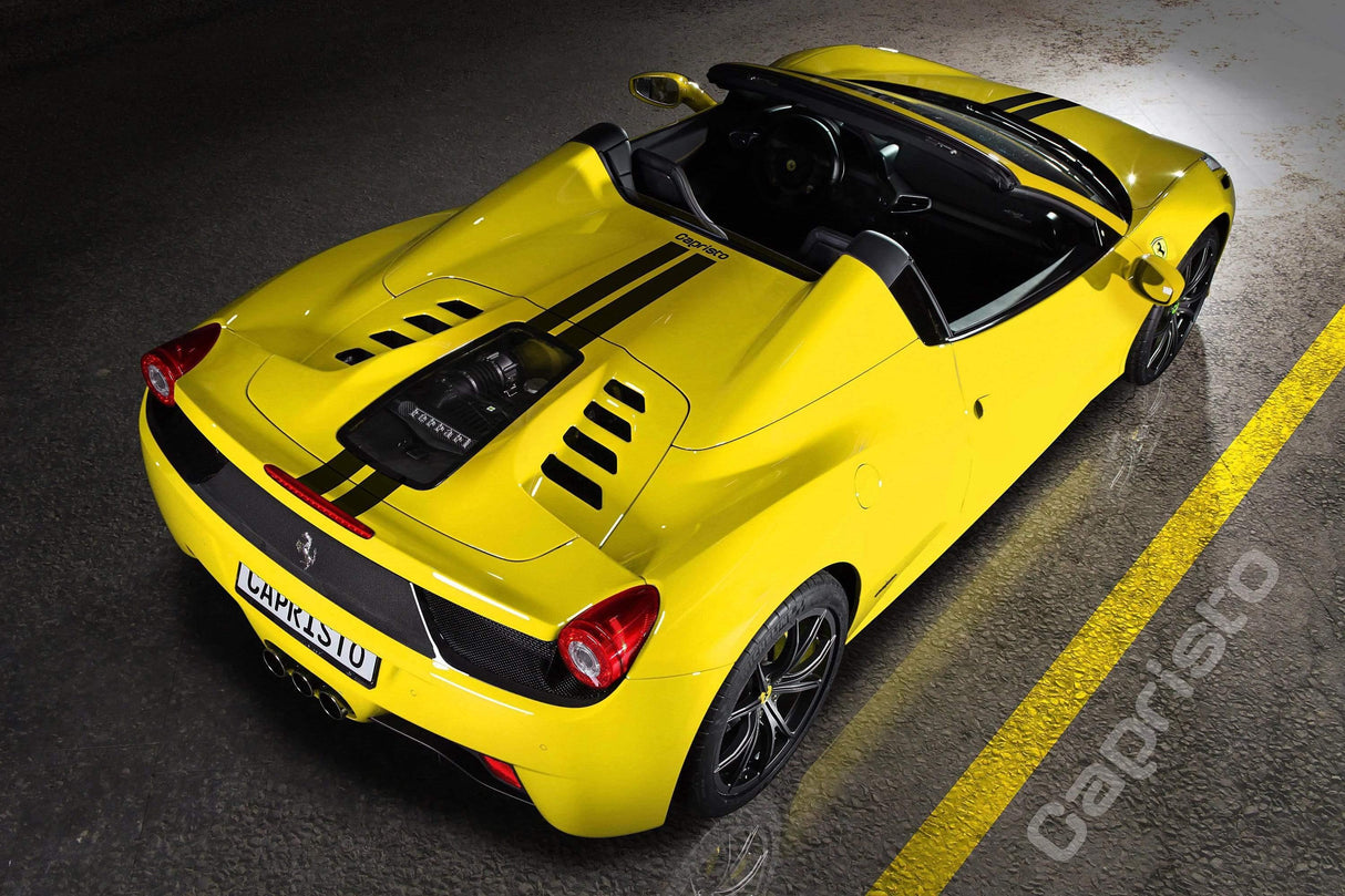 Ferrari 458 Carbon and Glass Bonnet - Raw (Spider/Aperta ONLY)