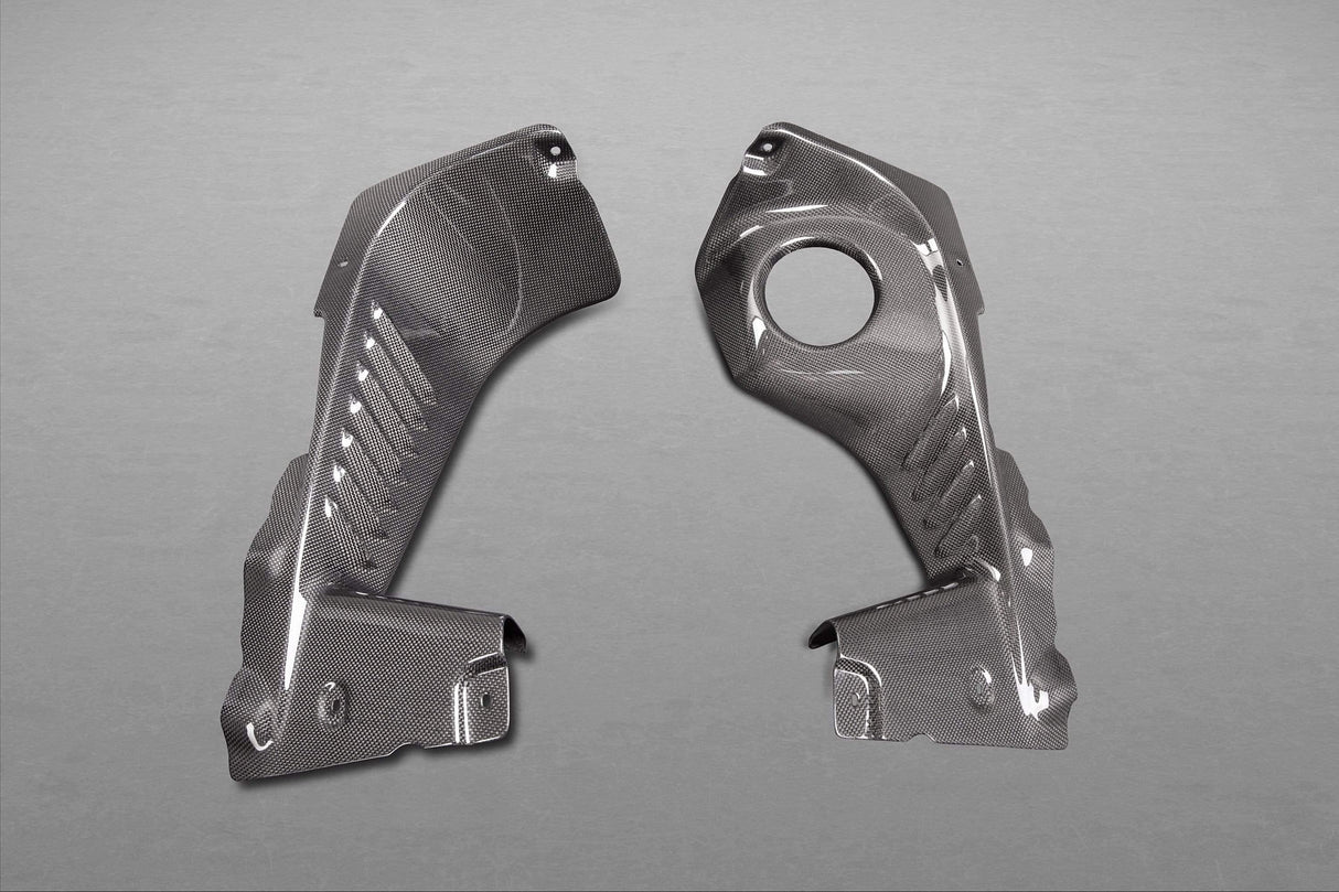 Ferrari 458 Spider Side Engine Compartment Covers (Spider ONLY)