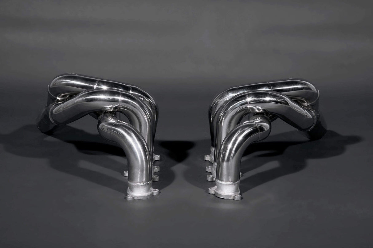 Porsche 987 Boxster/Cayman (09-12) Racing Valved Exhaust System, Performance Headers, 200 Cell Sports Cats (with Remote)