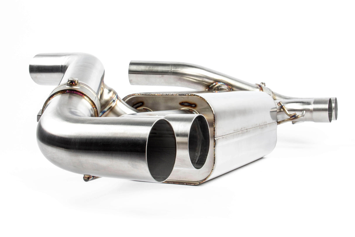 Dinan Free Flow Valved Axle-Back Exhaust w/ Black Tips | BMW M340I 19-20