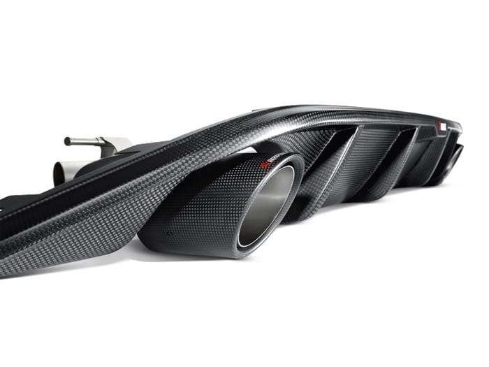 Akrapovic Rear Carbon Fiber Diffuser - Mk7 VW | GTI