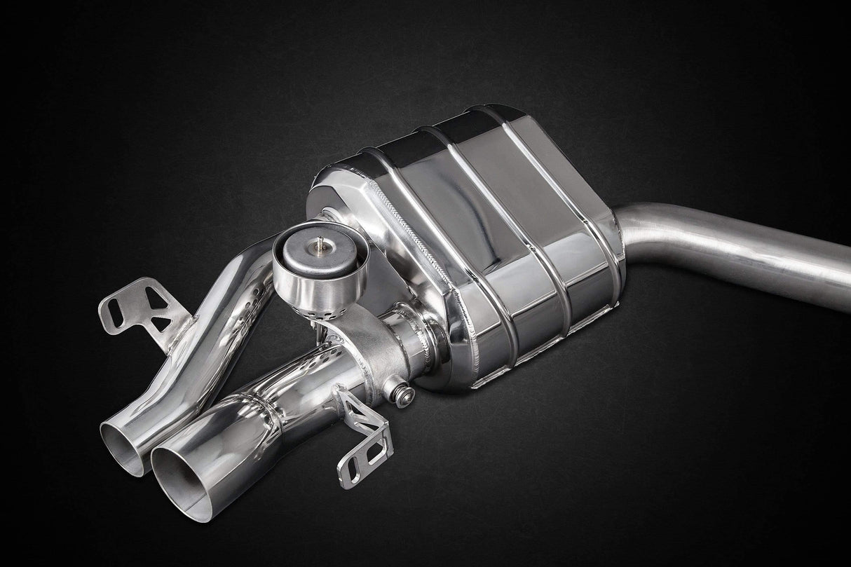 Mercedes E63S AMG Sedan (W212) 4matic S & 2WD - Valved Exhaust System (Incl. Remote)