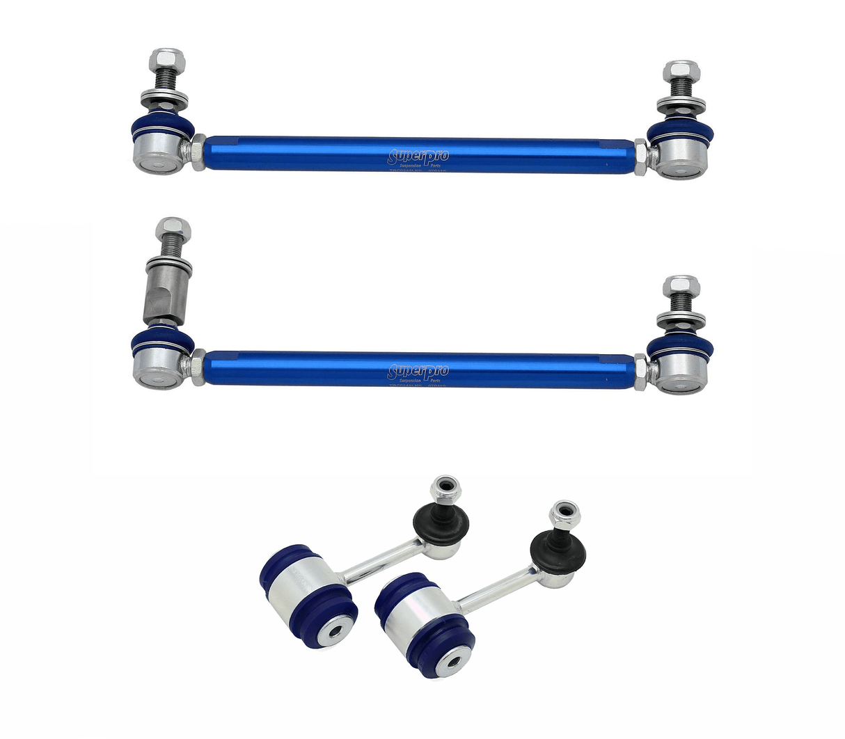 Superpro Sway Bar End Link Combo - VW/Audi MQB