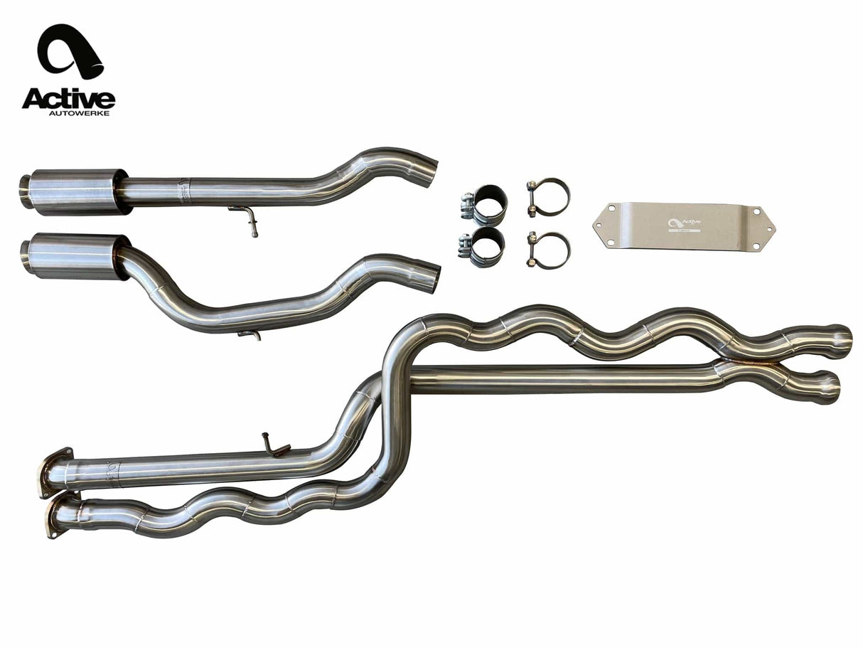 Active Autowerke Equal Length Mid Pipe Kit - 2014+ M3 / M4 (F8x)