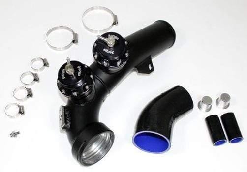 Forge Motorsport Hard Pipe with Twin Valves and Kit for BMW 335i N54