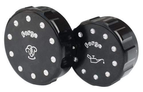 Alloy Engine Caps by Forge (Black) | 1.8T (NLA)