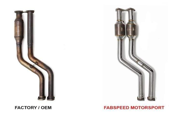 Fabspeed Sport Cat Pipes - BMW E46 M3