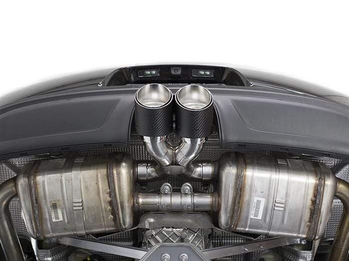 Fabspeed Deluxe Dual Style Tips (Carbon Fiber) - Porsche 718 Boxster | Cayman
