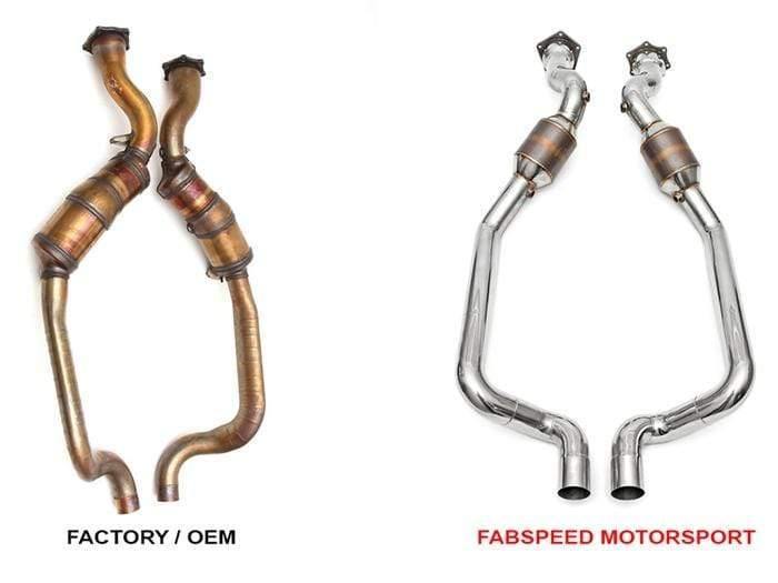 Fabspeed Primary Sport Cat Pipes - Porsche 970 Panamera | Turbo/S