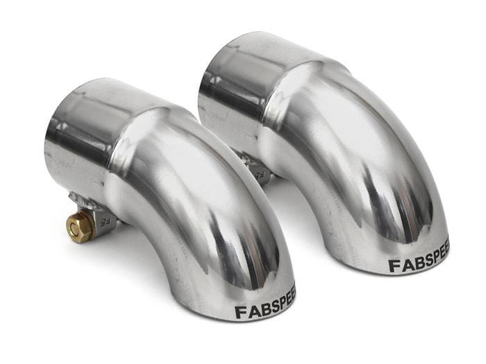 Fabspeed Slip-On Turndown Tips - Porsche Boxster | Cayman (2.5")