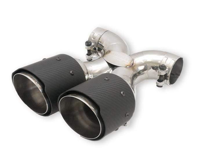 Fabspeed Deluxe Dual Style Tips (Carbon Fiber) - Porsche 987 Boxster | Cayman