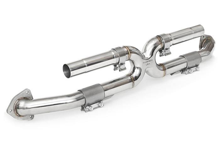 Fabspeed Center Muffler Bypass X-Pipe - Porsche 991 Carrera
