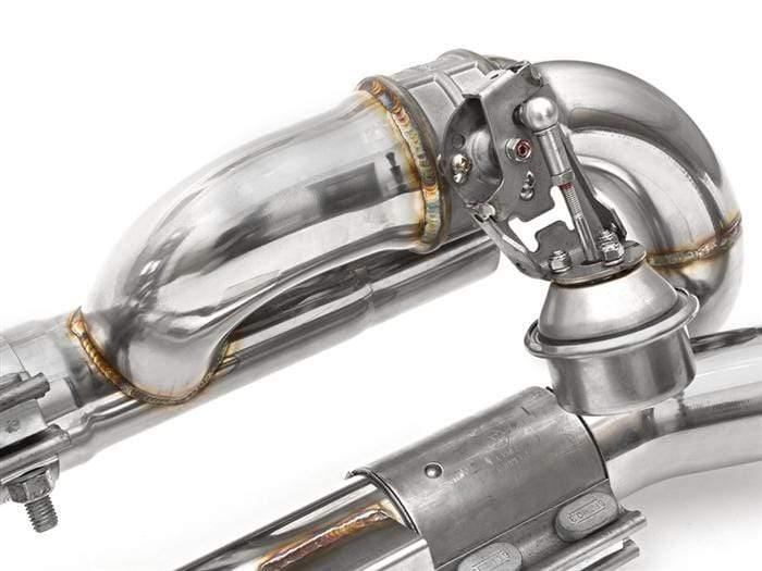Fabspeed Valvetronic Center Muffler Bypass X-Pipe - Porsche 991 Carrera (PSE Only)