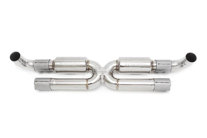 Fabspeed Center Muffler Bypass X-Pipe - Porsche 991.2 Carrera