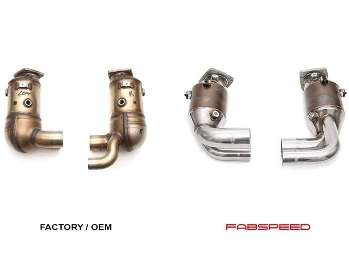 Fabspeed Sport Cat Pipes - Porsche 997.2 Carrera (For PSE)