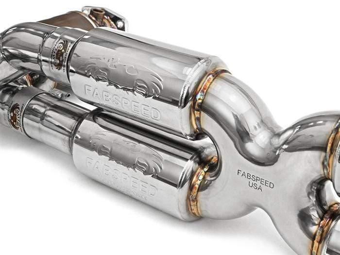 Fabspeed Supersport X-Pipe Exhaust - Porsche 991 Turbo/S