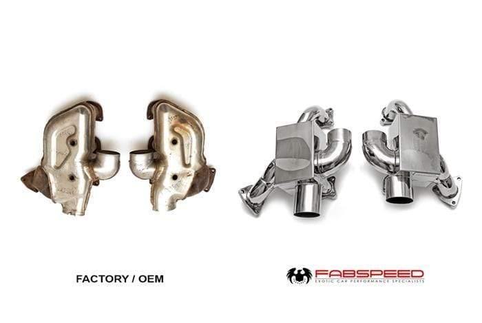 Fabspeed Sport Headers - Porsche 993 Turbo NLA - (NLA)