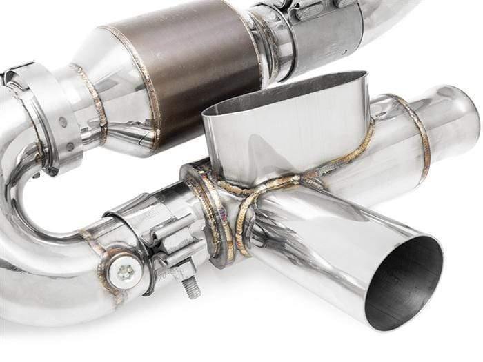 Fabspeed Modular Sport HJS German Catalytic Converter X-Pipe - Porsche 993 Turbo