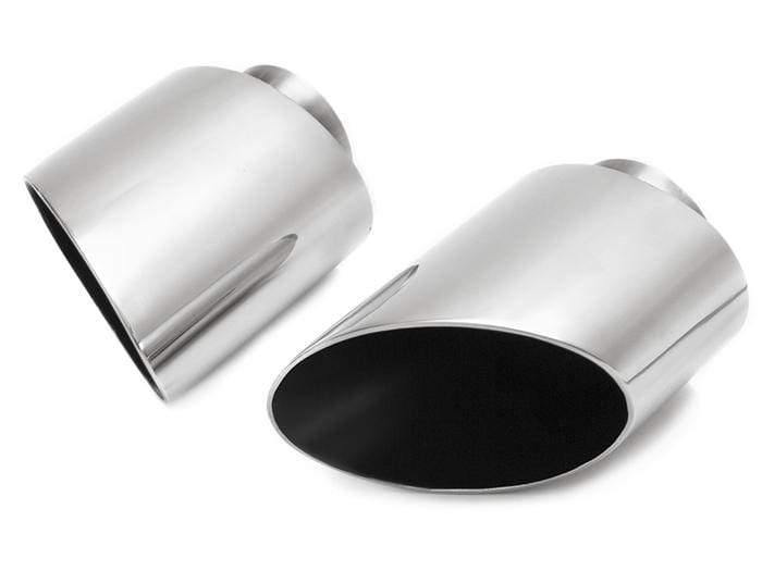 Fabspeed Single Wall Oval Tips (Polished) - Porsche 993 Turbo