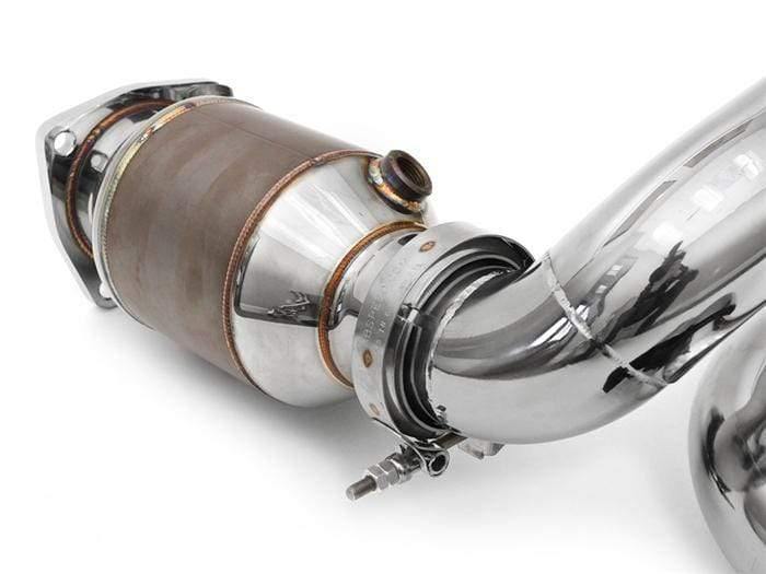 Fabspeed 70mm Supersport X-Pipe Exhaust - Porsche 996 GT2