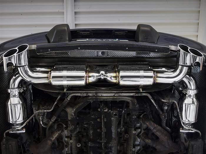 Fabspeed 70mm Supersport X-Pipe Exhaust - Porsche 996 GT2