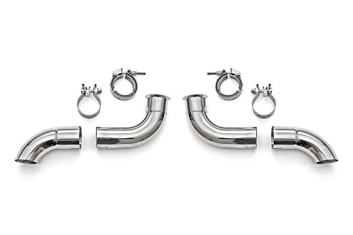 Fabspeed Competition Muffler Outlets - Porsche 996 GT3