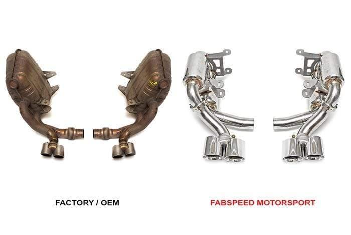 Fabspeed Supercup Exhaust System - Porsche 997 Carrera