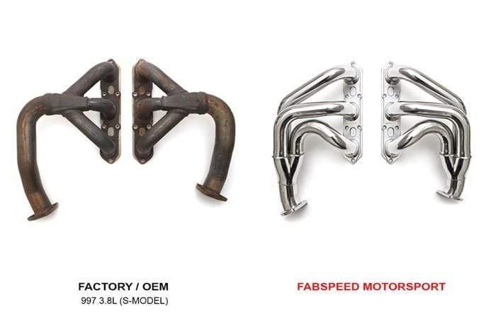 Fabspeed Sport Headers - Porsche 997 Carrera