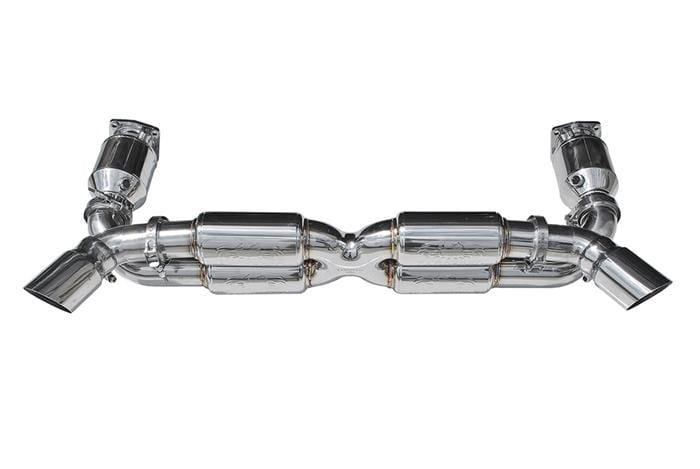 Fabspeed 70mm Supersport X-Pipe Exhaust - Porsche 997.2 GT2RS