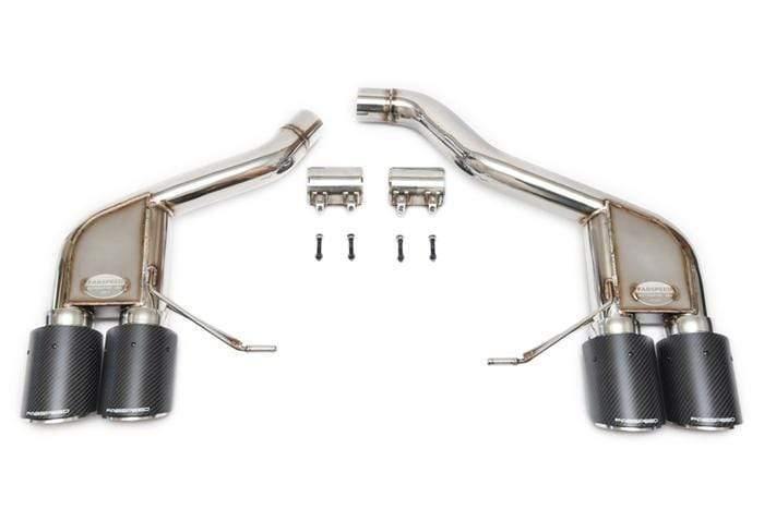 Fabspeed Rear Slip-On Sport Exhaust - Porsche 95B Macan