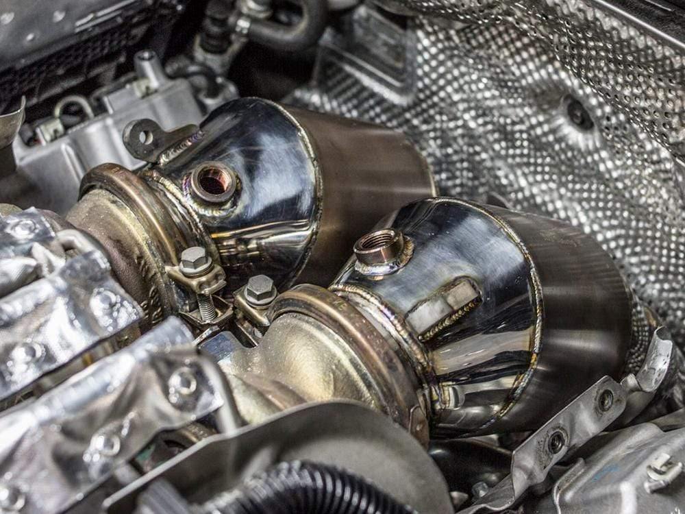 Fabspeed Primary Sport Cat Downpipes - BMW F1X M6
