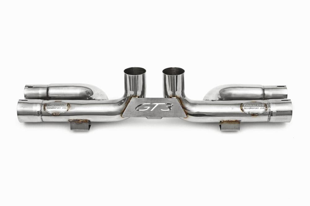 Fabspeed Center Muffler Bypass Pipes - Porsche 991.2 GT3 | GT3RS
