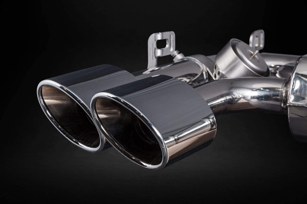 Jaguar F-Type V8 S - Valved Exhaust, Sports Cats (200 Cell), & X-Pipe (Incl. Remote)
