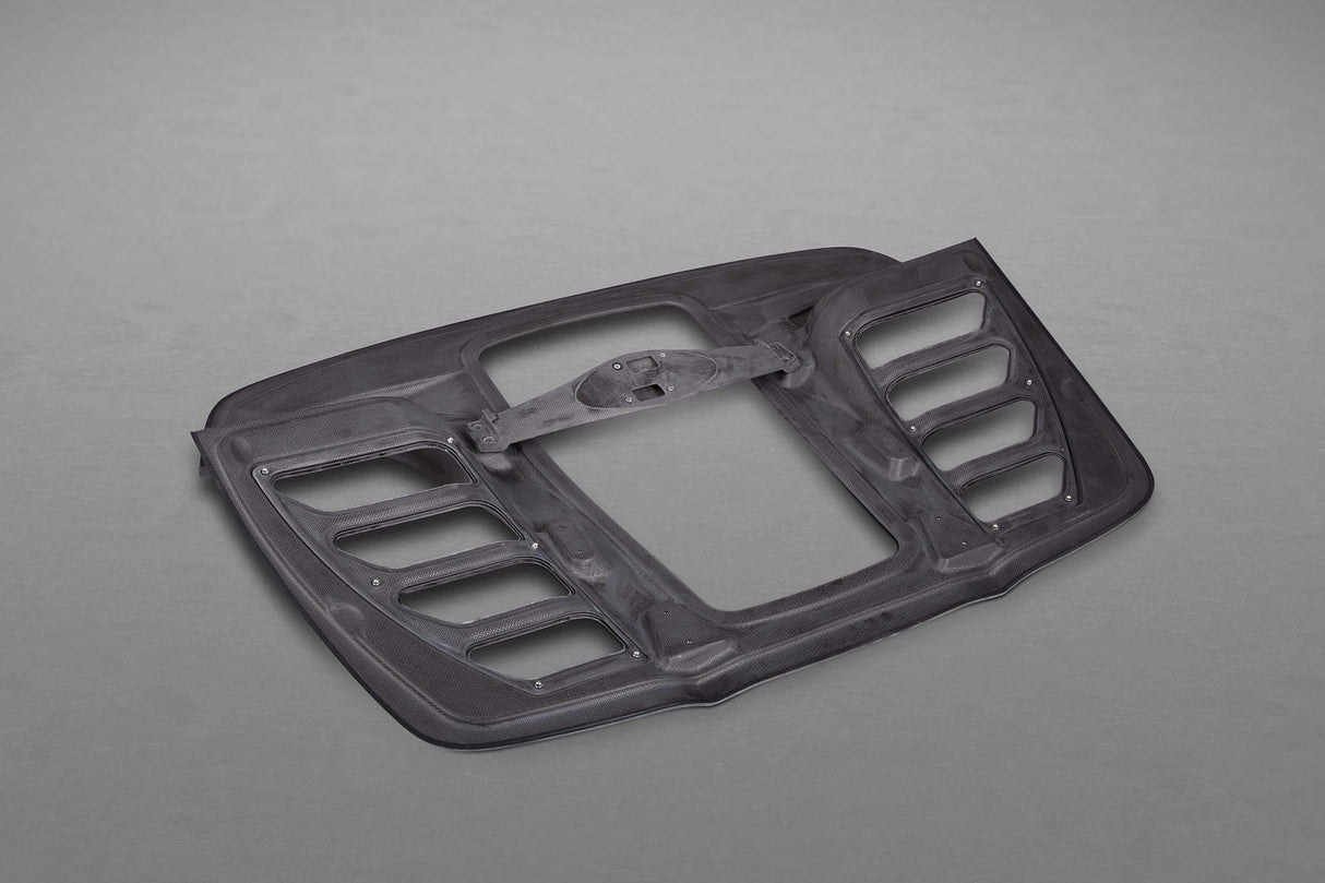 Ferrari 458 Carbon and Glass Bonnet - Raw (Spider/Aperta ONLY)
