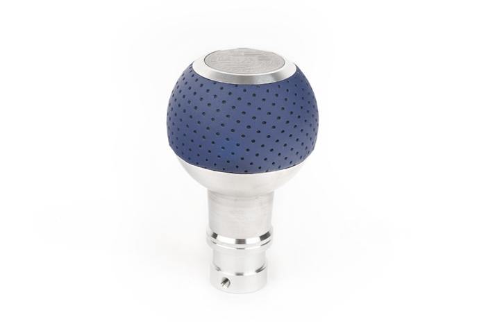 BFI Heavy Weight Shift Knob | Porsche Maritime Blue Leather (VW/Audi Fitment)