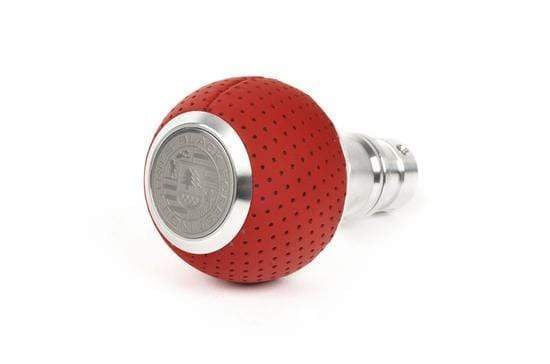 BFI GS2 Heavy Weight Shift Knob - Rosso Centaurus Air Leather (MINI Fitment)
