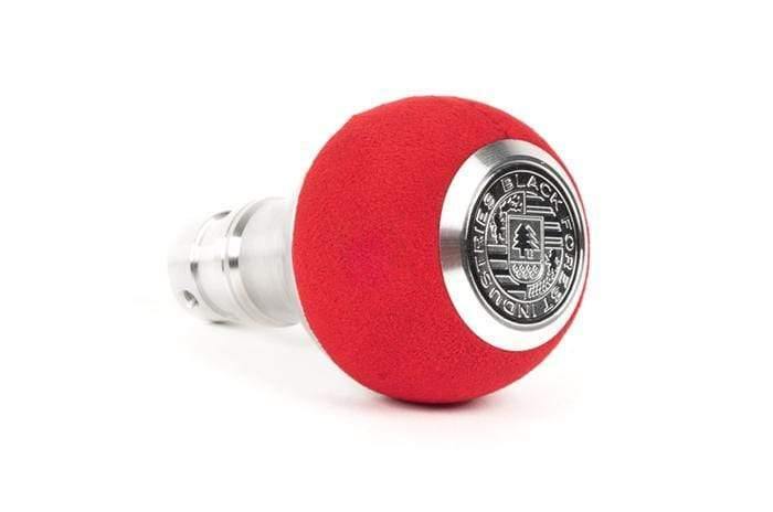 BFI Heavy Weight Shift Knob - Red Alcantara (VW/Audi Fitment)