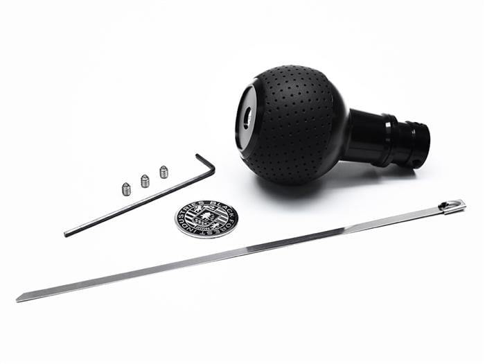 BFI Heavy Weight Shift Knob SCHWARZ - Air Leather (VW/Audi Fitment)