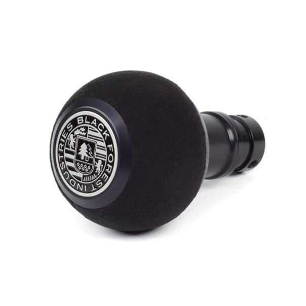 BFI GS2 Heavy Weight Shift Knob - Black Alcantara - Black Anodized (Audi R8 - M8x1.25)