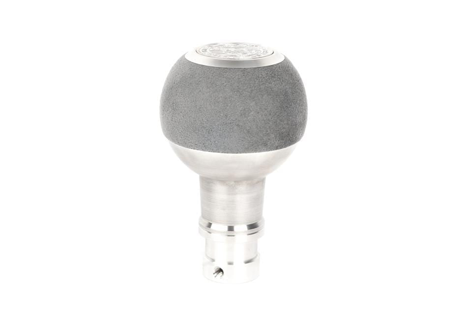 BFI GS2 Heavy Weight Shift Knob - Gray Alcantara (Audi R8 - M8x1.25)
